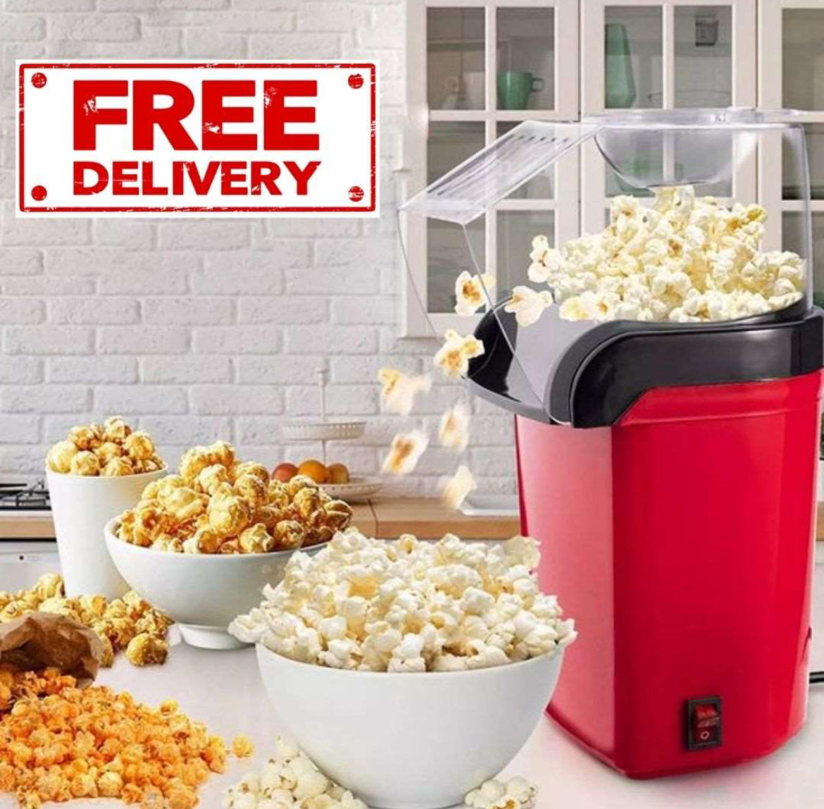 Electric Popcorn Maker 🍿